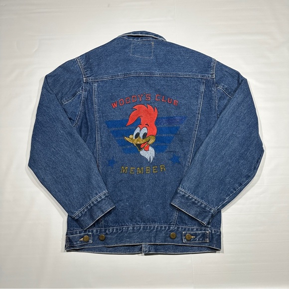 Woody Woodpecker Jackets & Coats Vintage Woody Woodpecker Denim